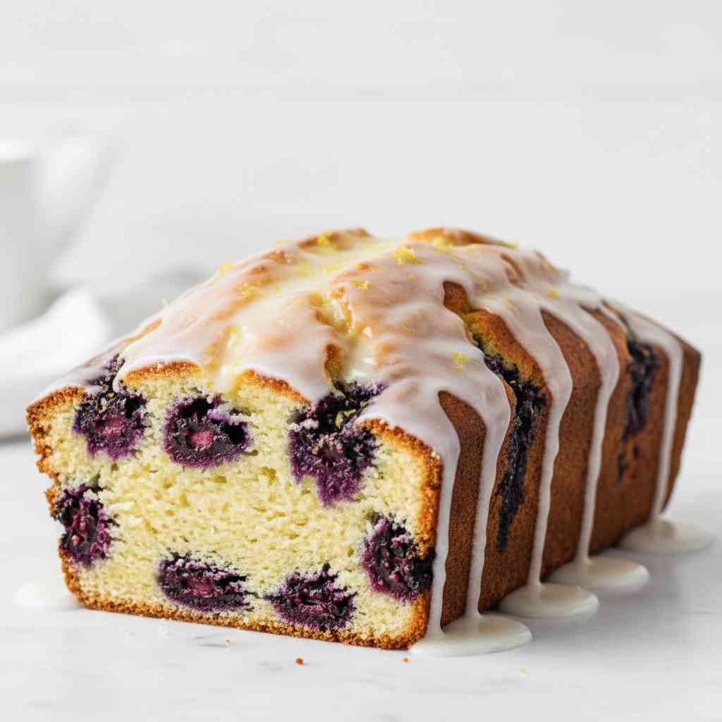 Blackberry Lemon Loaf Cake 2 Blackberry Lemon Loaf Cake
