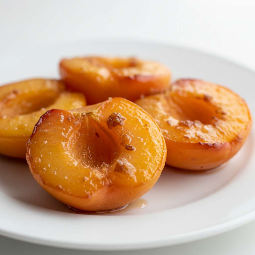 Caramelized Air Fryer Nectarines