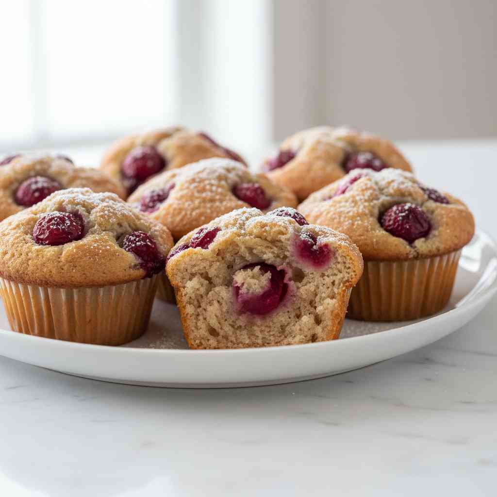 Cherry Muffins Recipe