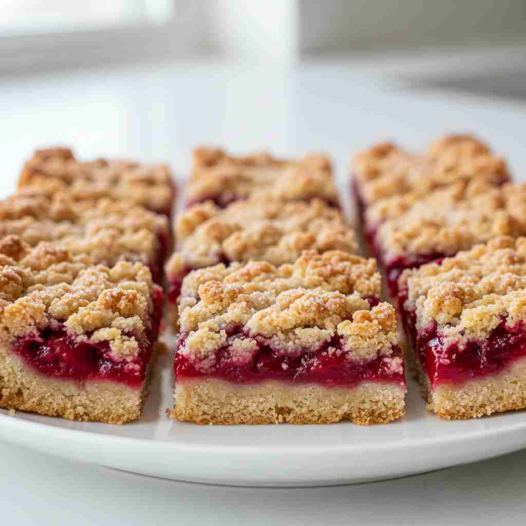 Cherry Pie Crumb Bars