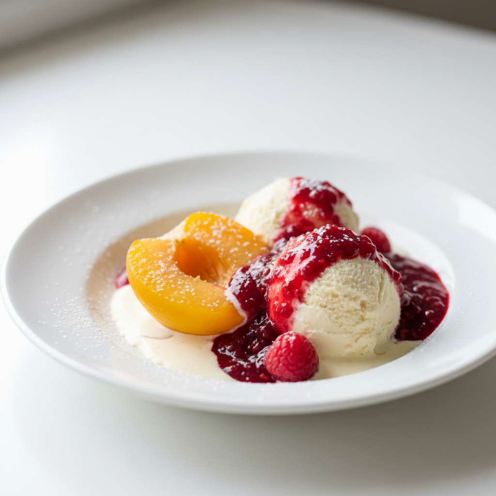 Classic Peach Melba Recipe