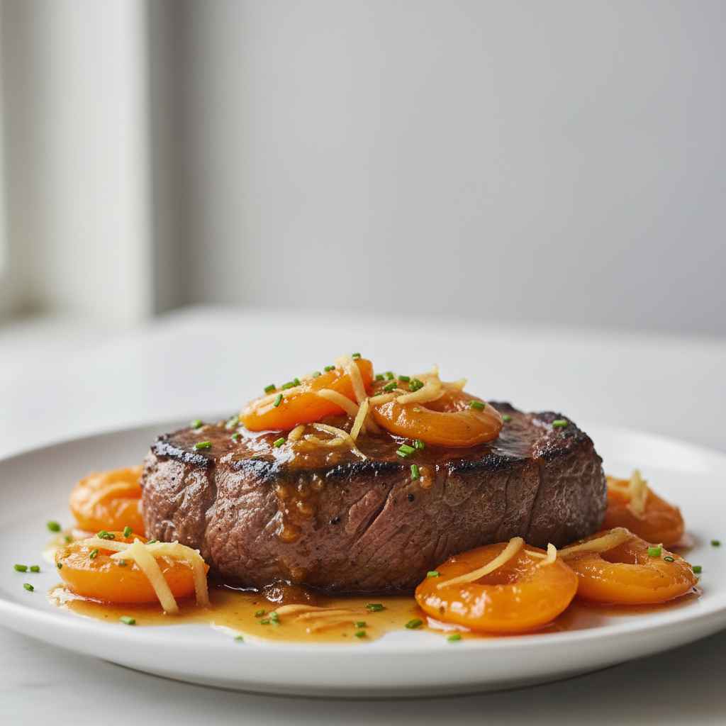Easy Apricot Ginger Steakhouse