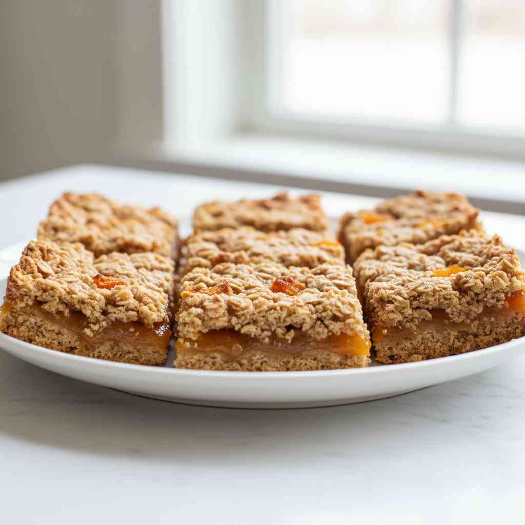 Easy Apricot Oatmeal Bars