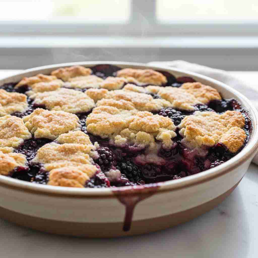 Easy Blackberry Cobbler Recipe 2 Easy Blackberry Cobbler Recipe