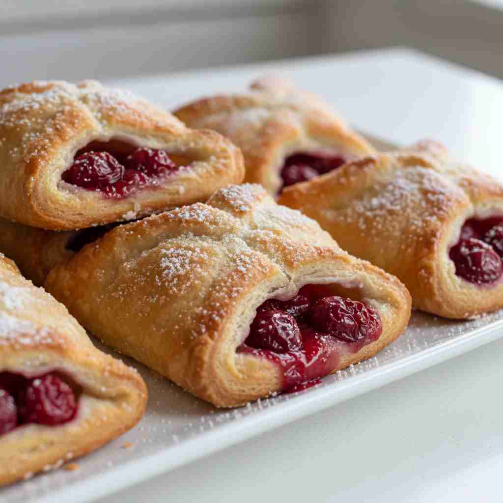 Easy Homemade Cherry Turnover