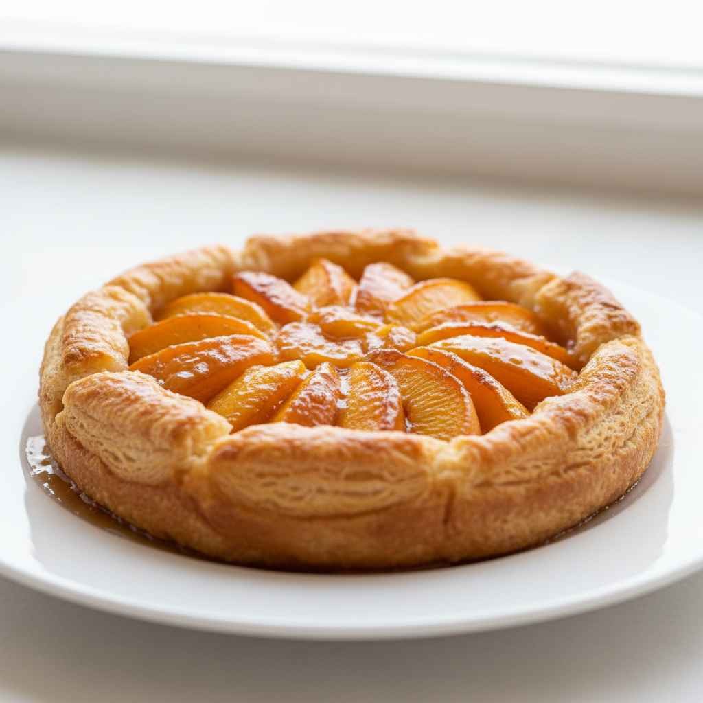 Easy Peach Tarte Tatin Recipe
