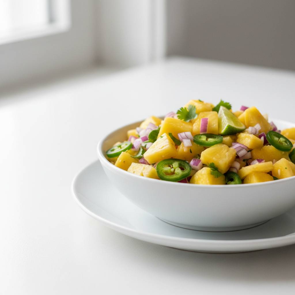 Easy Pineapple Salsa Recipe