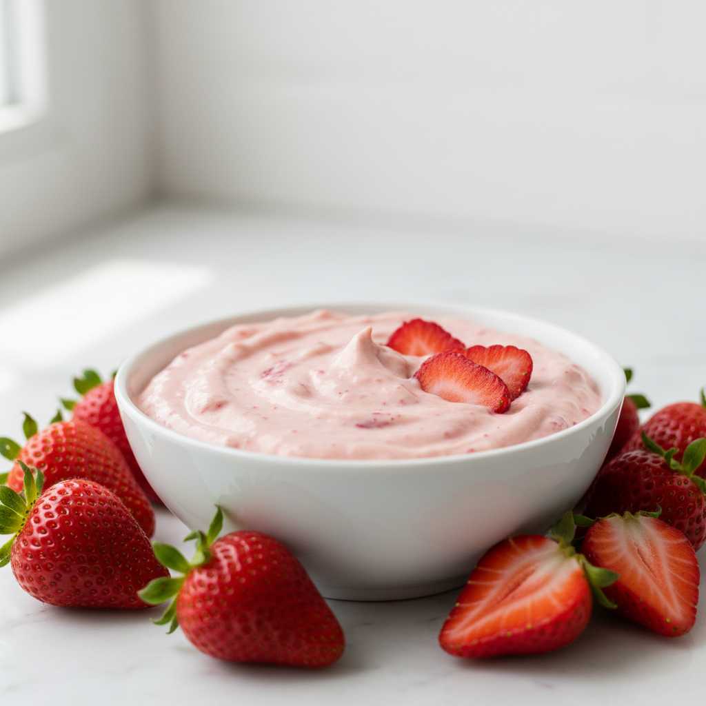 Easy Strawberry Fruit Dip Recipe