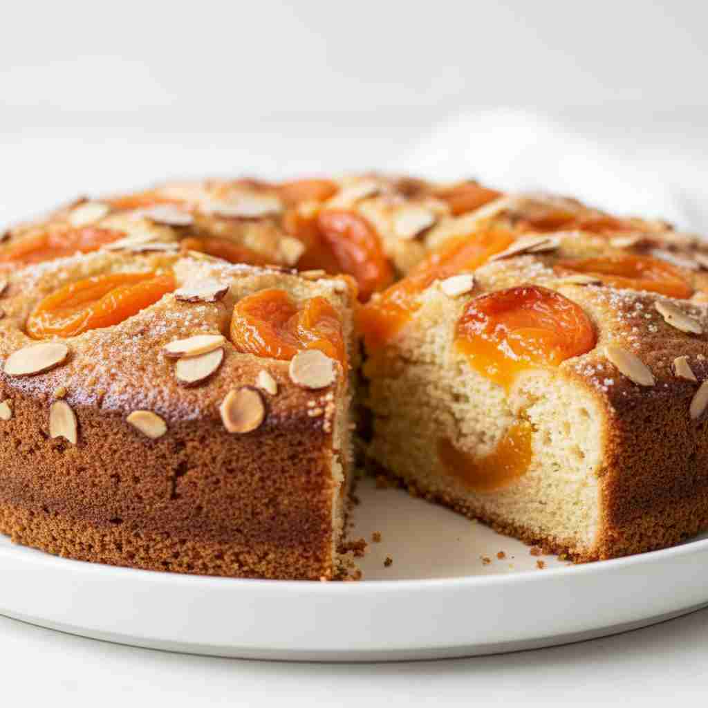 Extra Moist Apricot Almond Cake