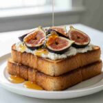 Fresh Fig Honey Toast