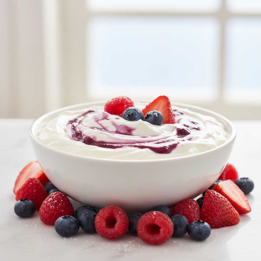 High Protein Yogurt Fruit Dip Recipe