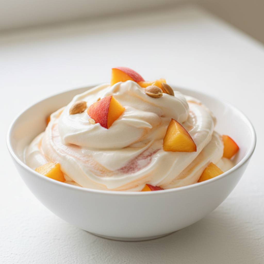 Nectarine Frozen Yogurt