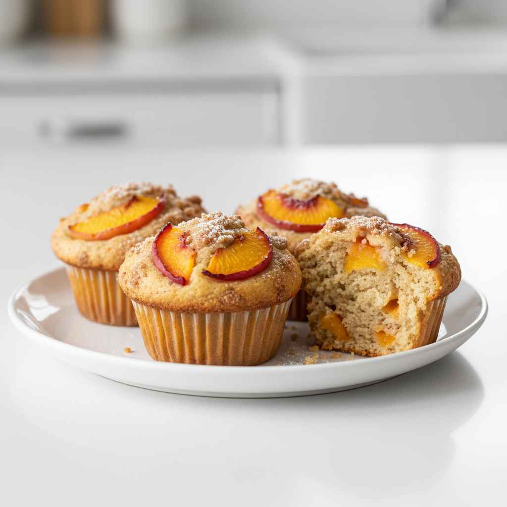 Nectarine Muffins recipe