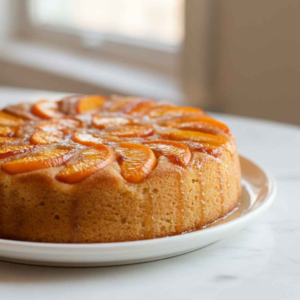Nectarine Upside Down Cake