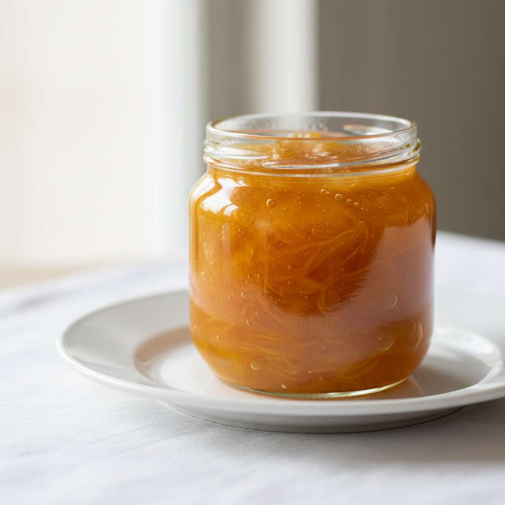 Peach Marmalade no pectin