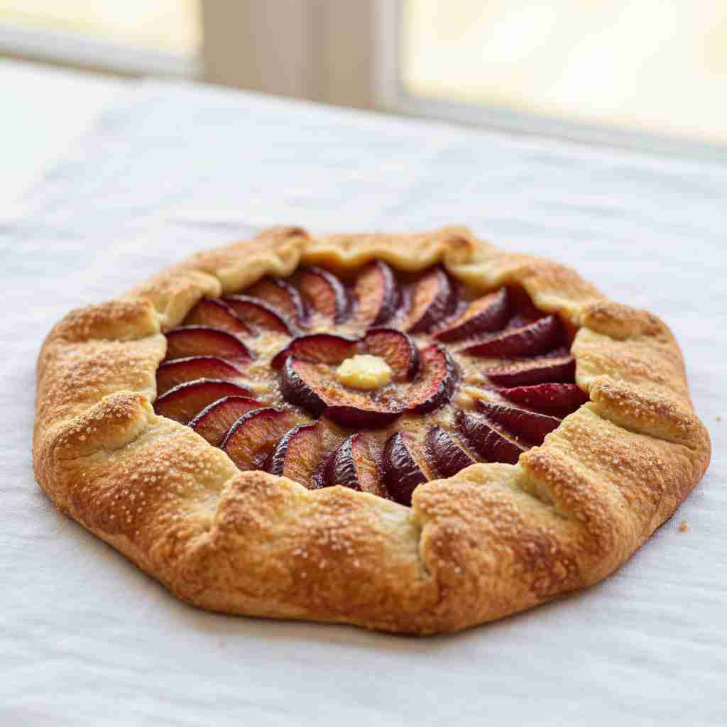 Rustic Plum Galette Recipe