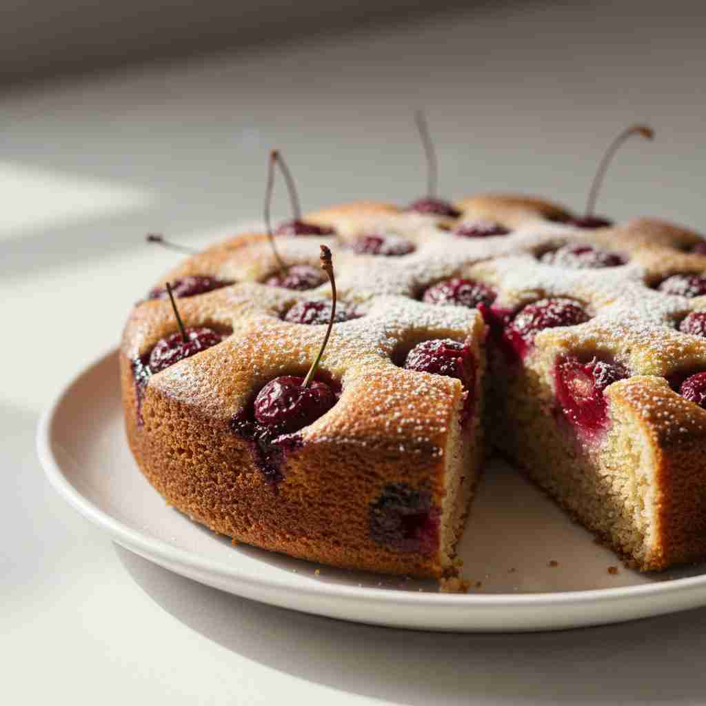 Simple Cherry Cake