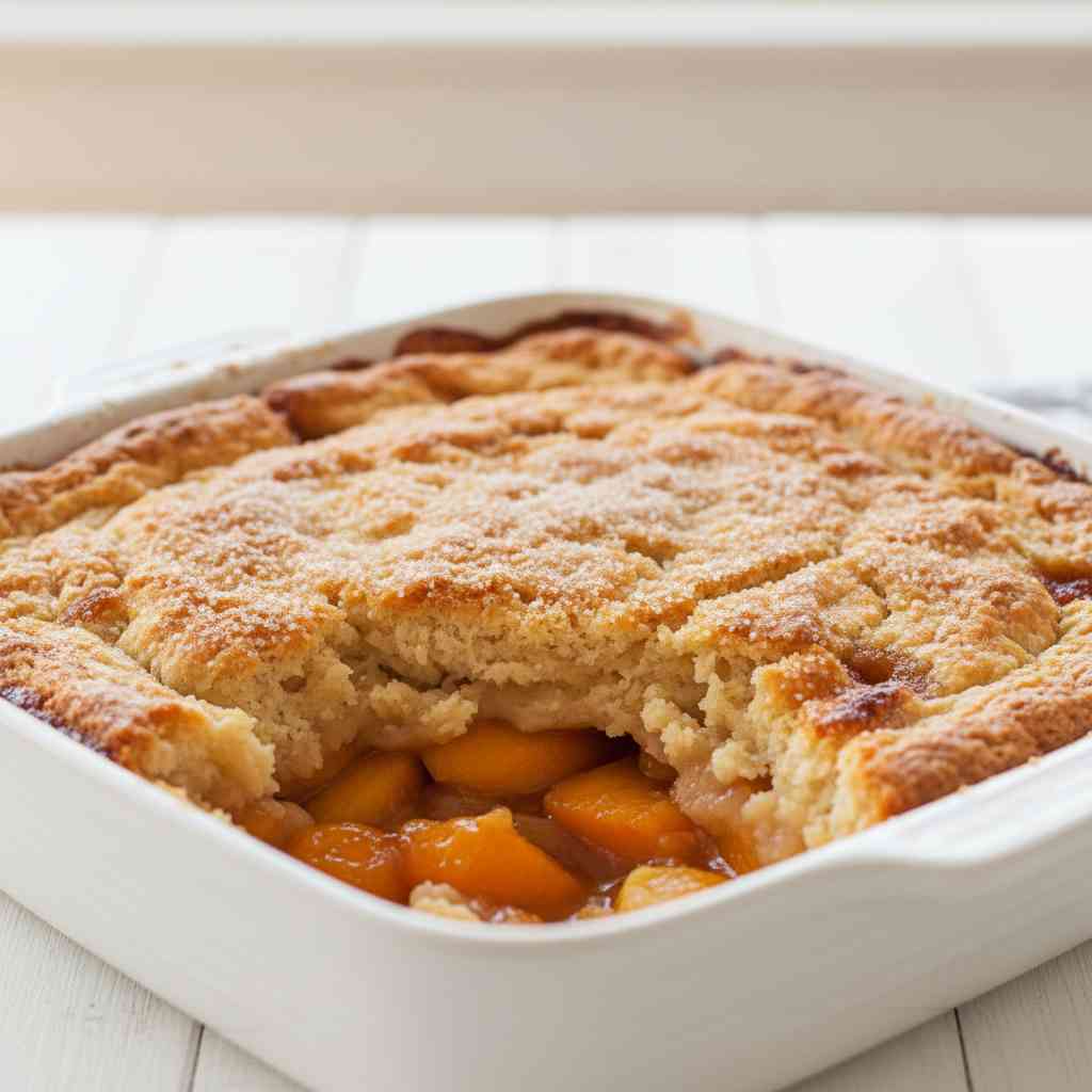 Southern Nectarine Cobbler