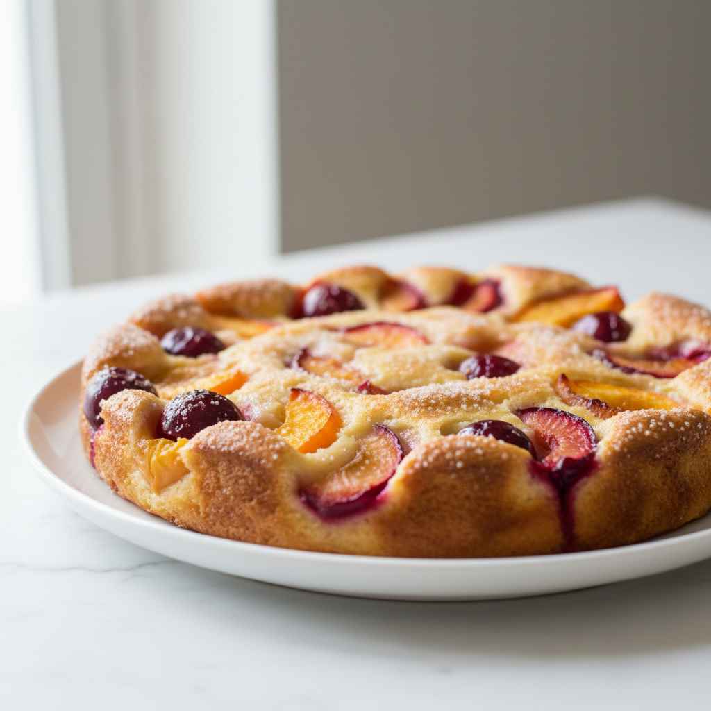 Stone Fruit Clafoutis Recipe