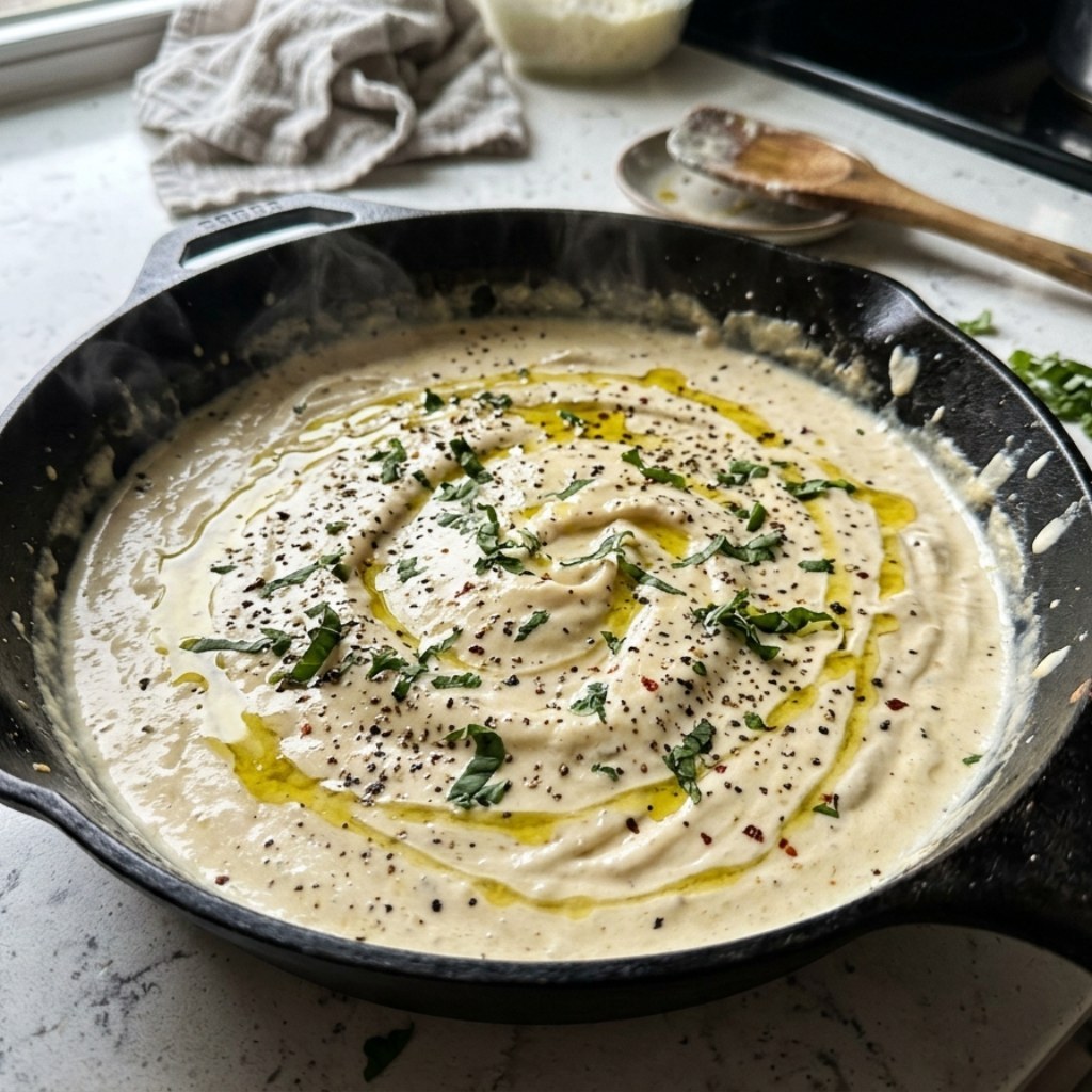 Creamy High-Protein Cottage Cheese Pasta Sauce