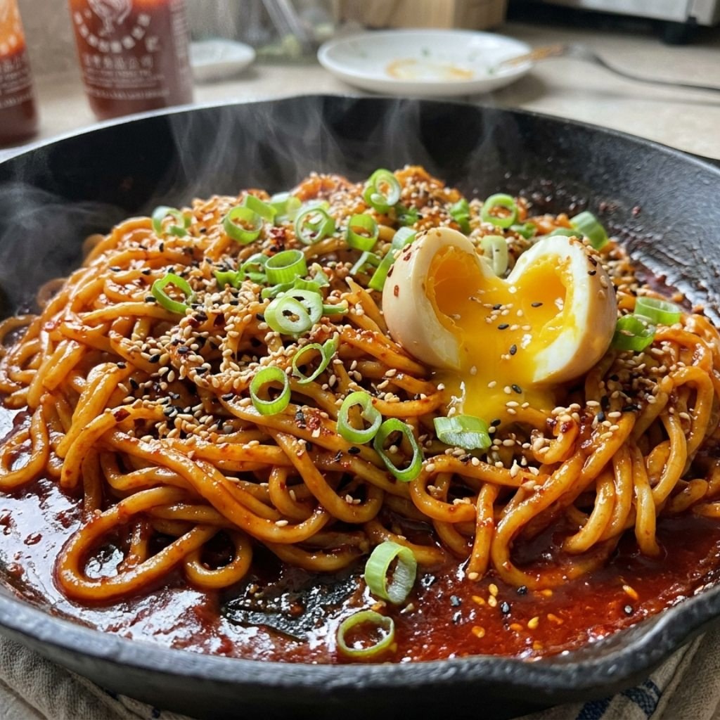 12-Minute Sweet and Spicy Gochujang Noodles
